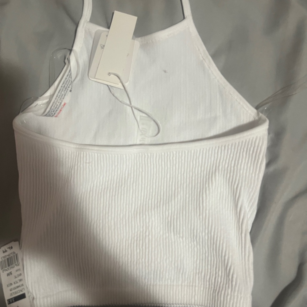 Crop halter top